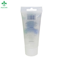 Tubo plástico cosmético transparente de 30mm, de 50ml para o tubo de limpeza do creme de cara